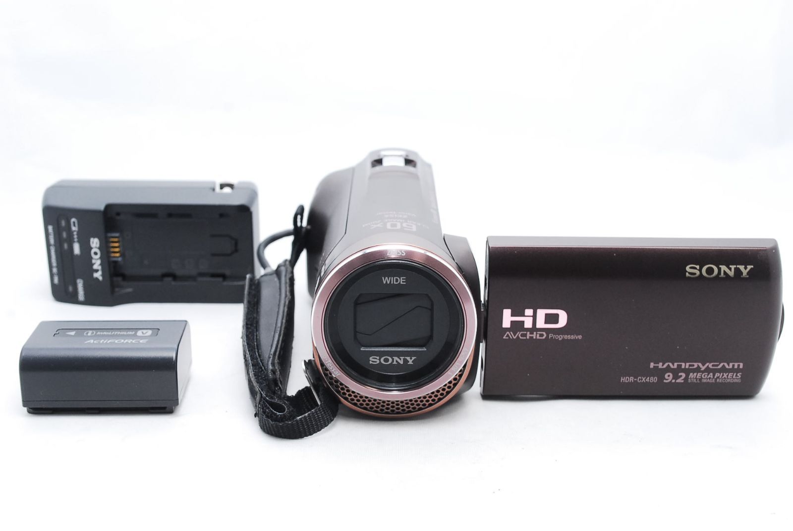 ☆極上品☆ SONY ソニー HDビデオカメラ Handycam HDR-CX480 ボルドー