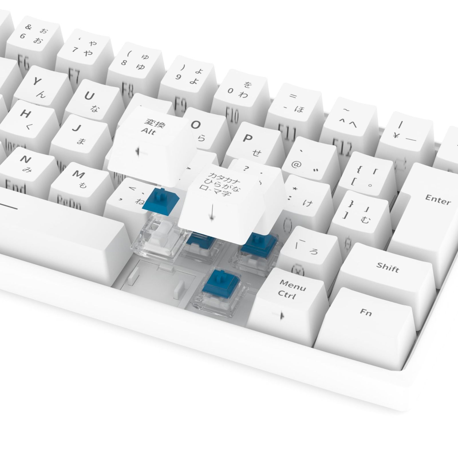 新品 63キー ゲーミングキーボード コンパクト Bluetooth 機械式