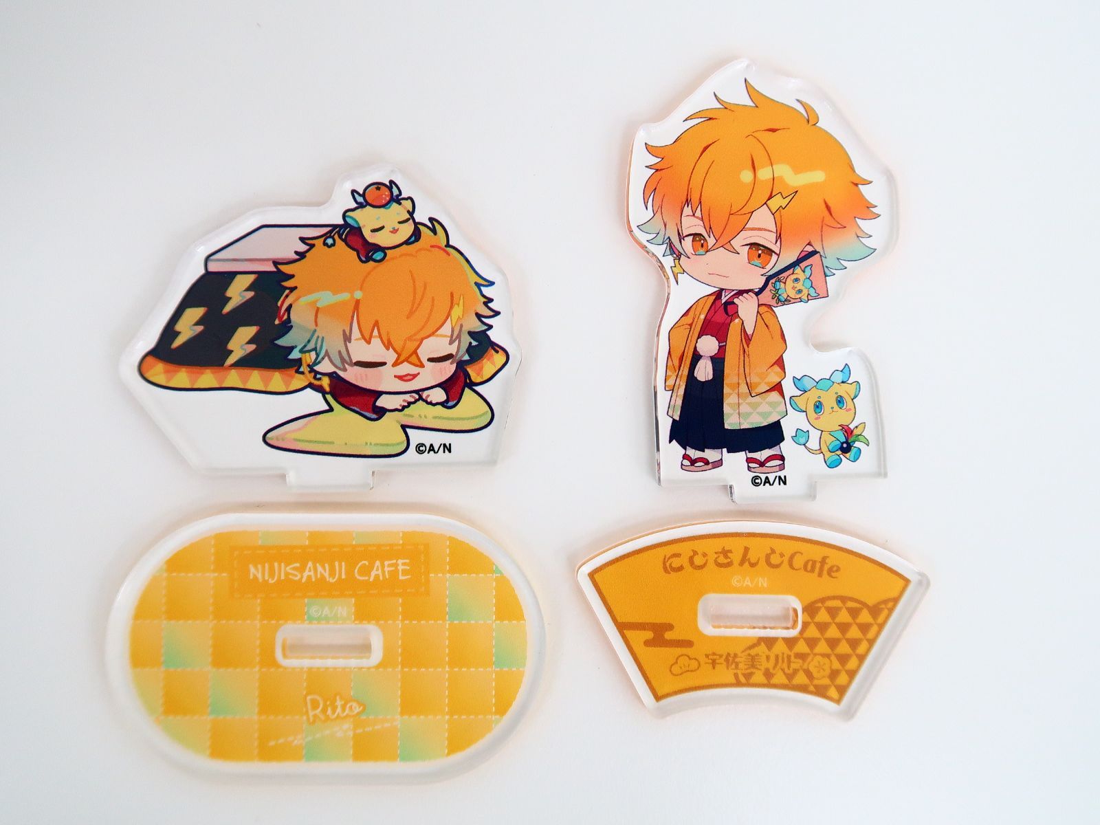 2点セット 宇佐美リト(着物・こたつ) にじさんじCAFE in SWEETS