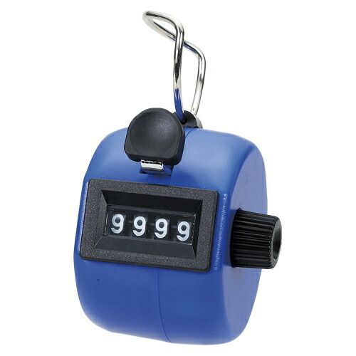 まとめ 数取器 岡本製図器械 数取器手持型プラスチック製 ブルー 75090 4960910750906 1個 ×10セット