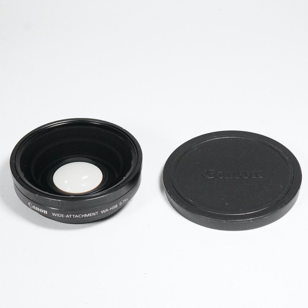Canon キャノン WA-H58 0.75× WIDE-ATTACHMENT 1週間保証 |1413
