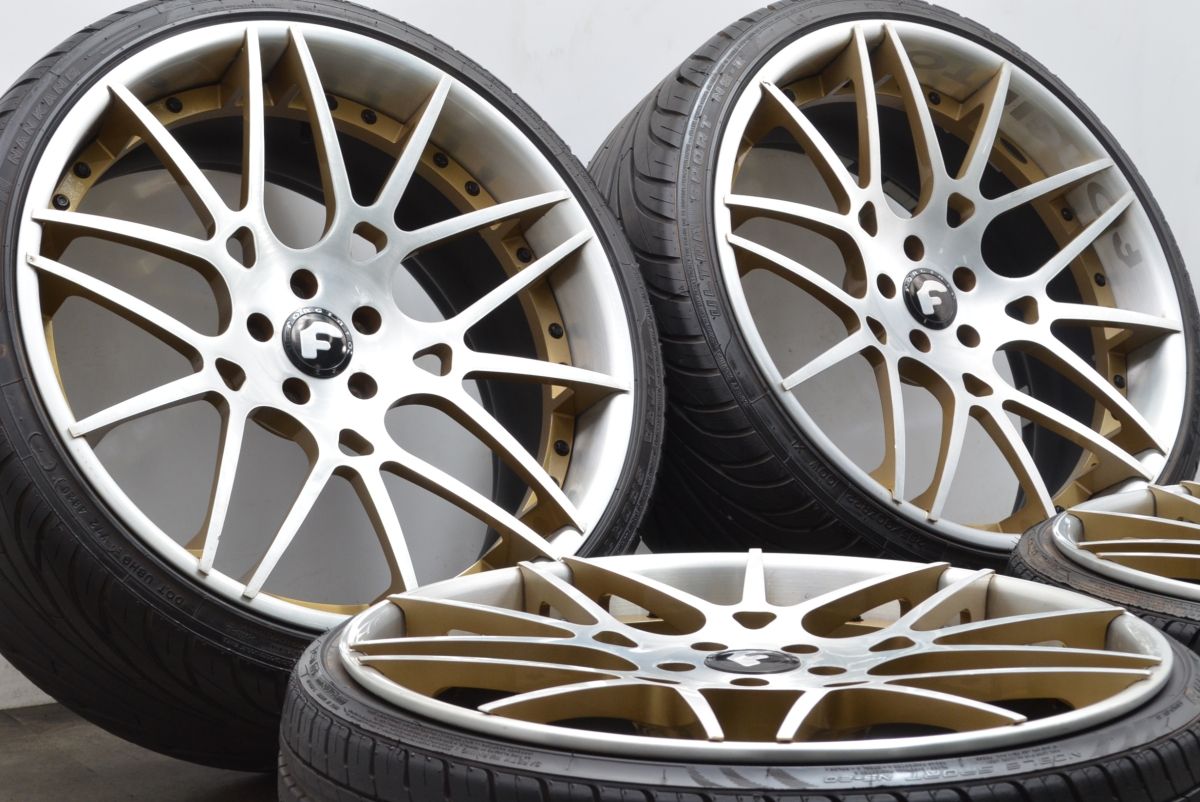 鍛造 FORGATO MAGLIA フォージアート マグリア 22in 9.5J 30 10.5J 38 PCD114.3 ナンカン 225 30R22 265 30R22 チューナーサイズ