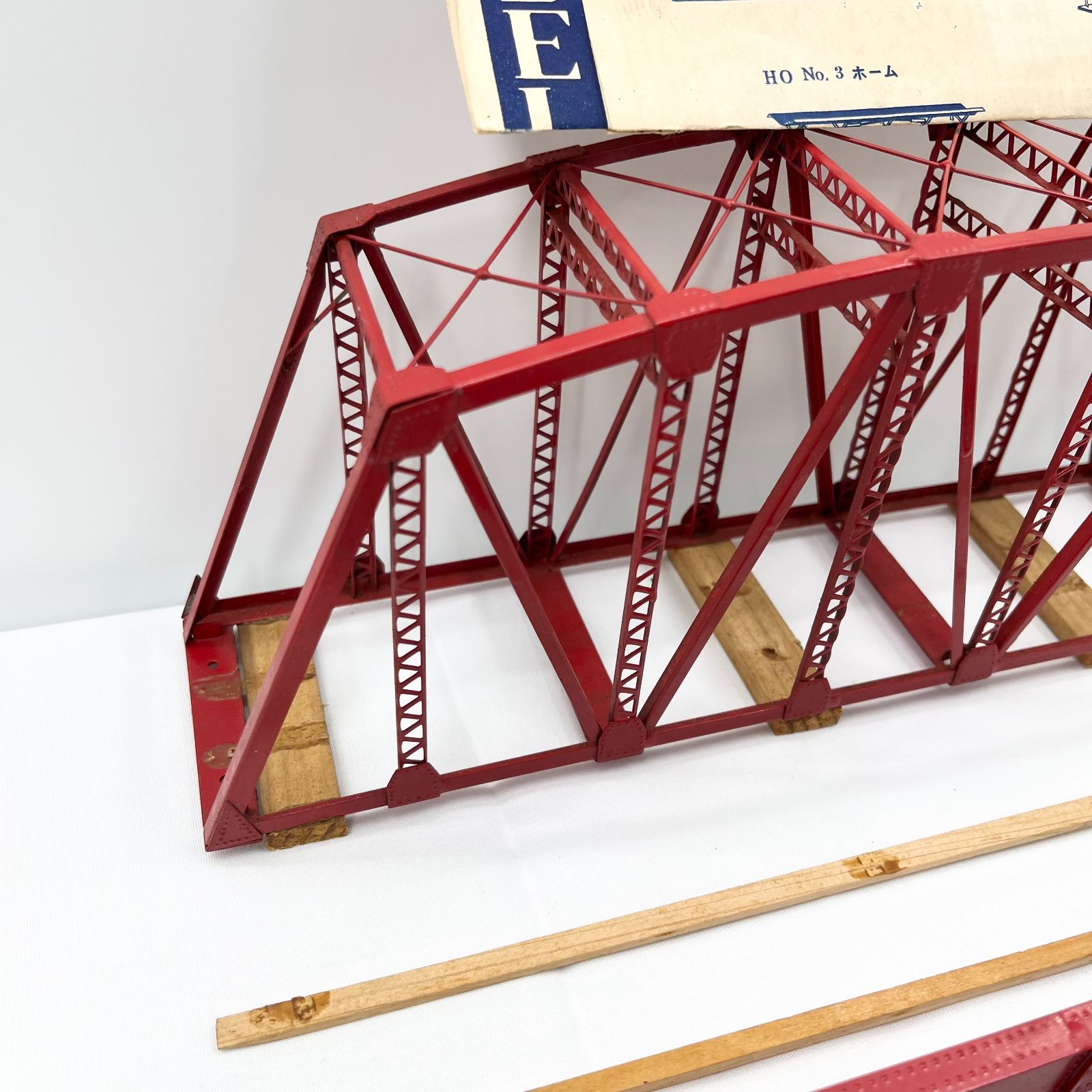 目立った傷や汚れなし】エンドウ TER 鉄橋 No.1 HOゲージ 鉄道
