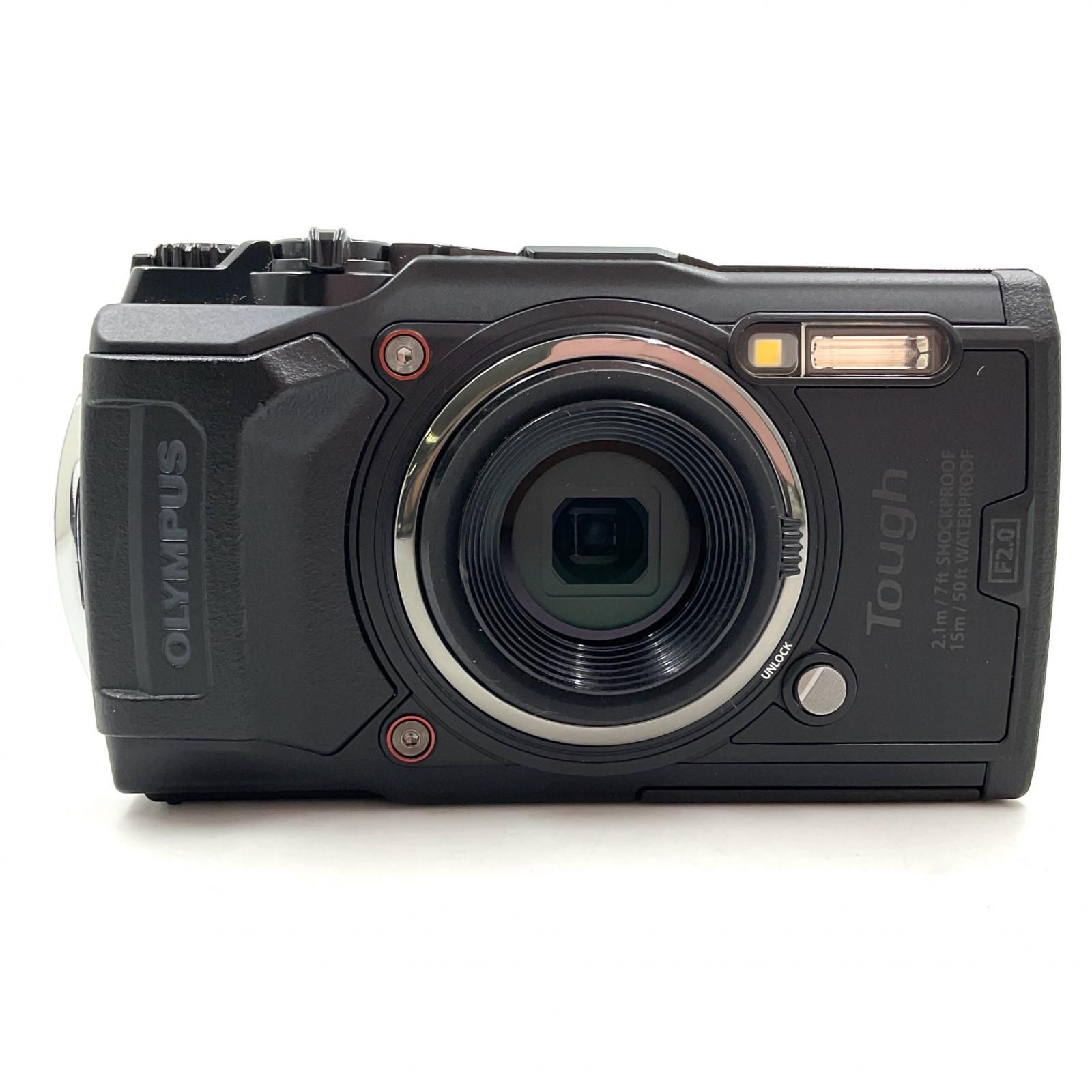 OLYMPUS コンパクトデジタルカメラ Tough TG-6 [ブラック] 動作確認済  