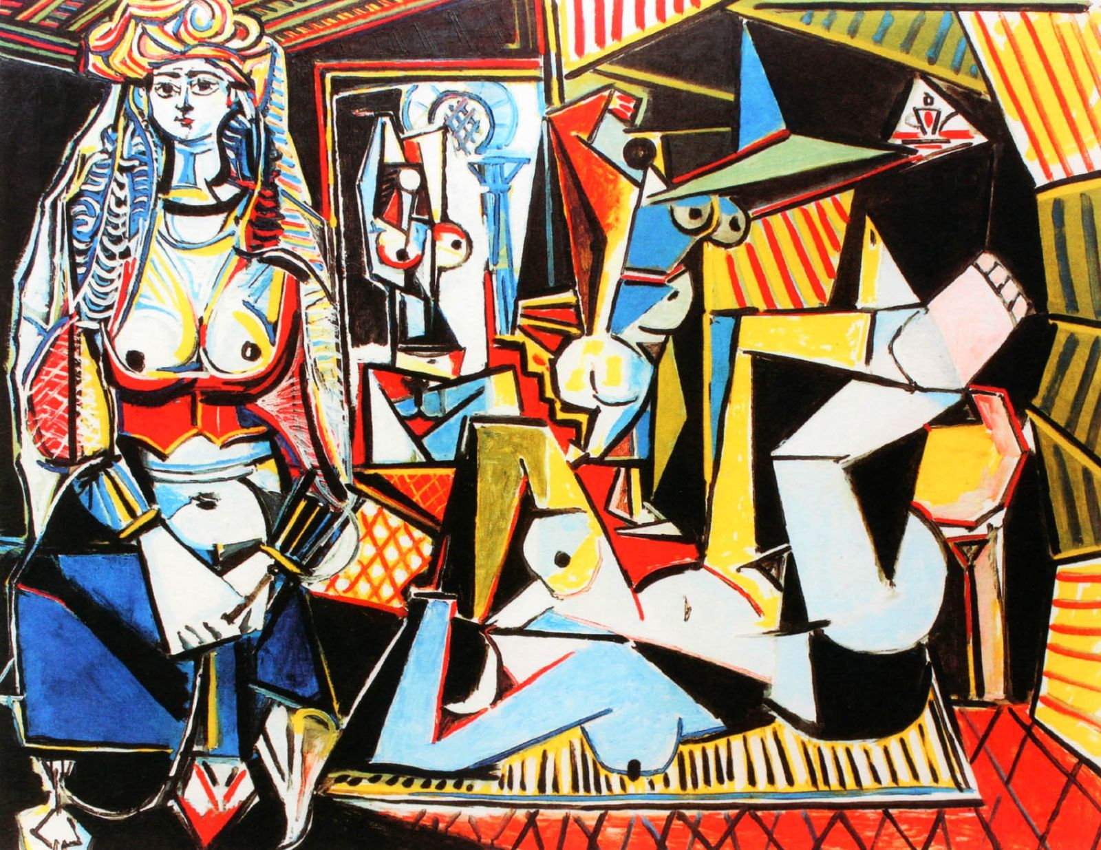 パブロ・ピカソ、慈悲の女神、希少限定画集画、状態良好、新品高級額装付