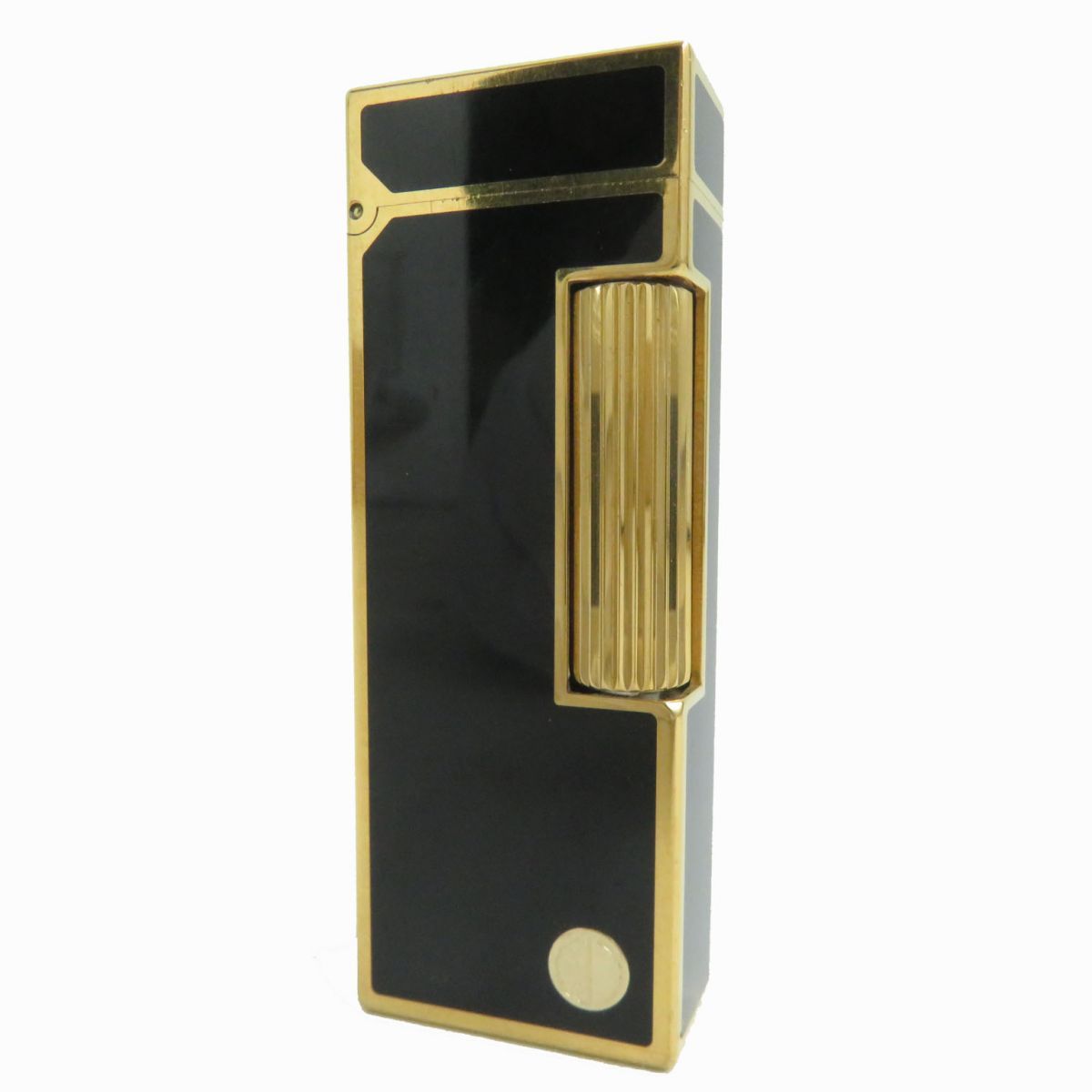良品▽Dunhill ダンヒル スクエア ラッカー ローラー式 ガスライター