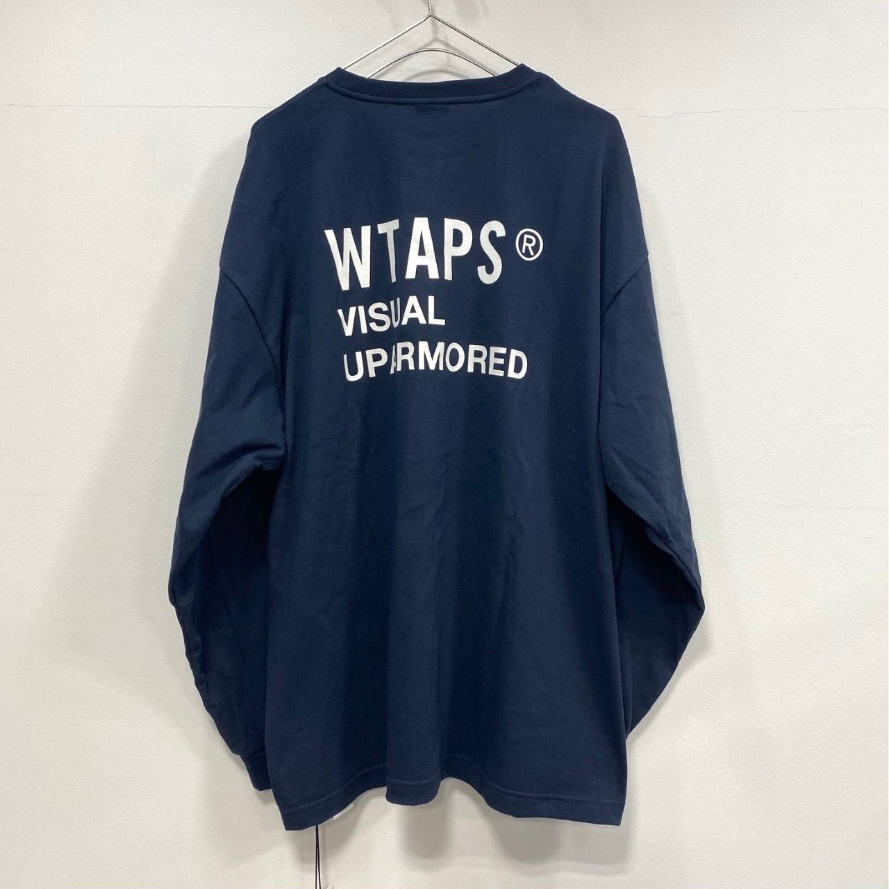 WTAPS ダブルタップス 23SS VISUAL UPAREMORED /LS WTAPS 23SS VISUAL UPARMORED LS COTTON NAVY L - メルカリ
