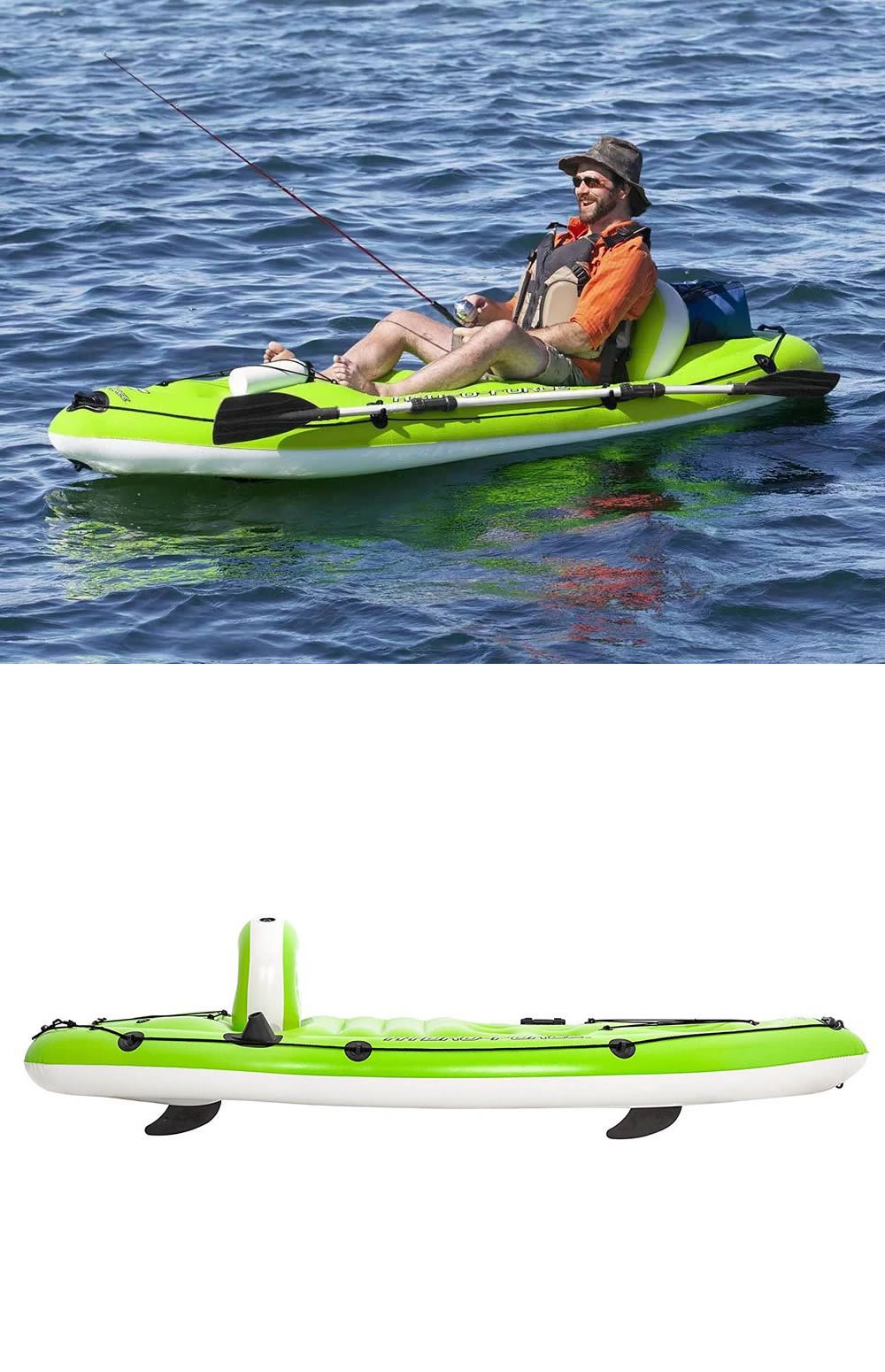 Bestway 65097 KORACLE Kayak Set inflatable Fishing Kayak ベストウェイ コーブチャンピオンインフレータブルカヤック カヤックセット