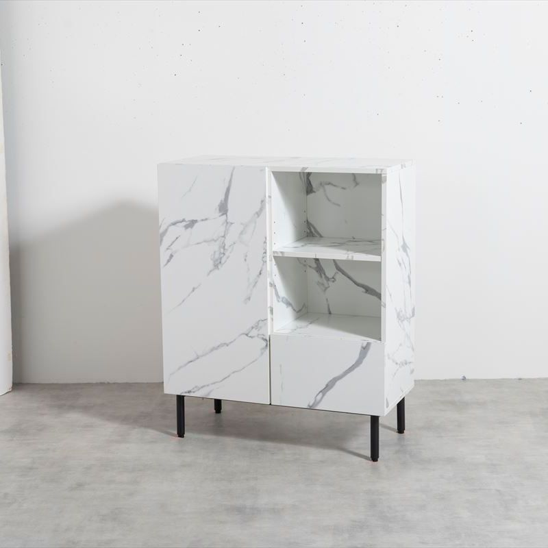 大理石柄 キャビネット
