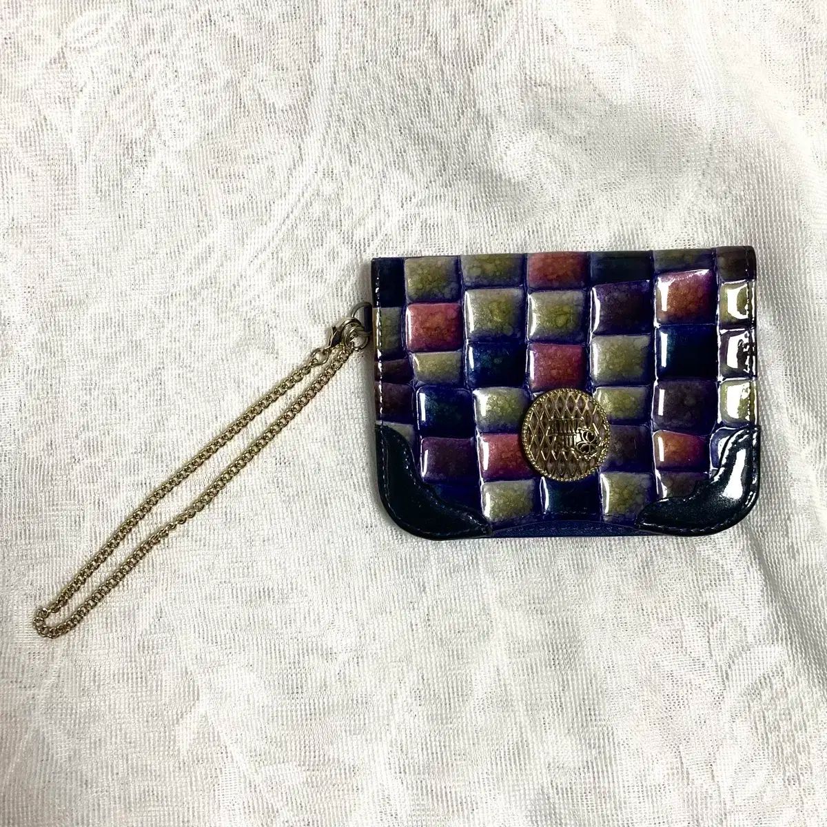 ANNASUI アナスイ アンティーク グラス 財布