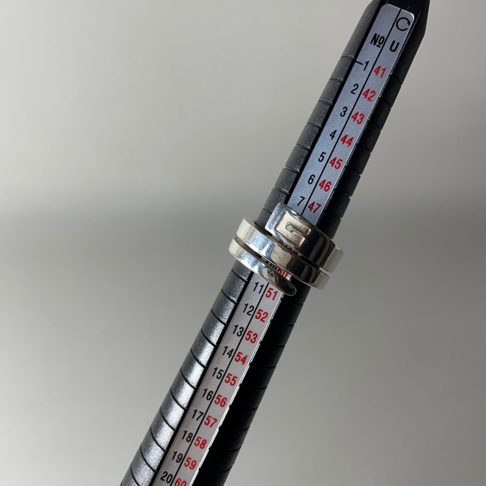 2504-248｜グッチ リング 10号 Ag925 シルバー G - メルカリ