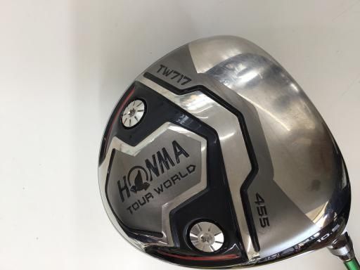 中古】 本間ゴルフ TOUR WORLD TW717 455 10.5° ドライバー DR VIZARD