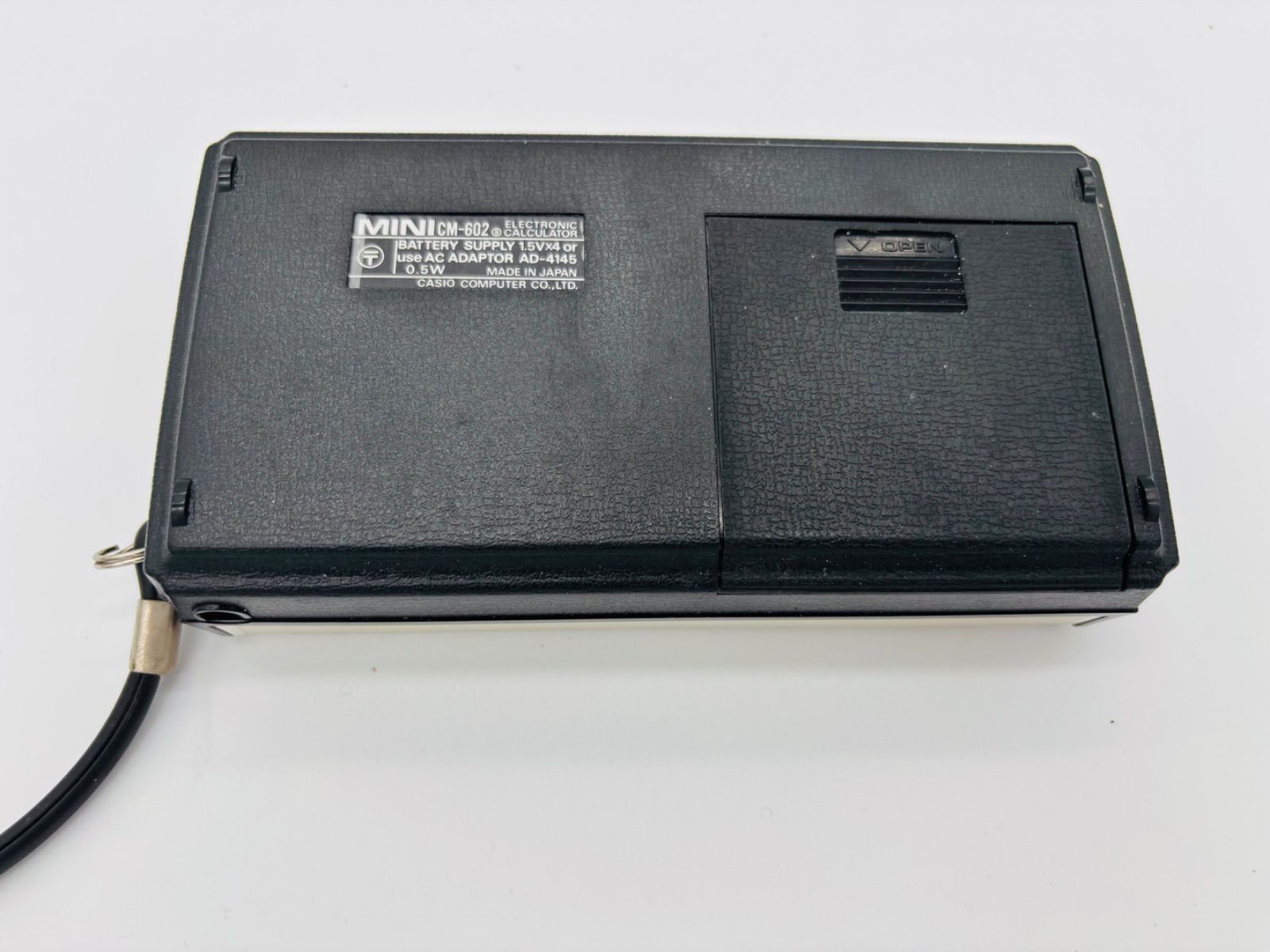 🔢【ジャンク品】CASIO MINI CM-602 電卓 ヴィンテージ カシオ 昭和