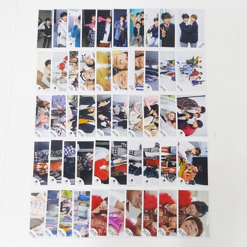 三重店】なにわ男子 集合 公式写真 まとめ売り 計50枚セット