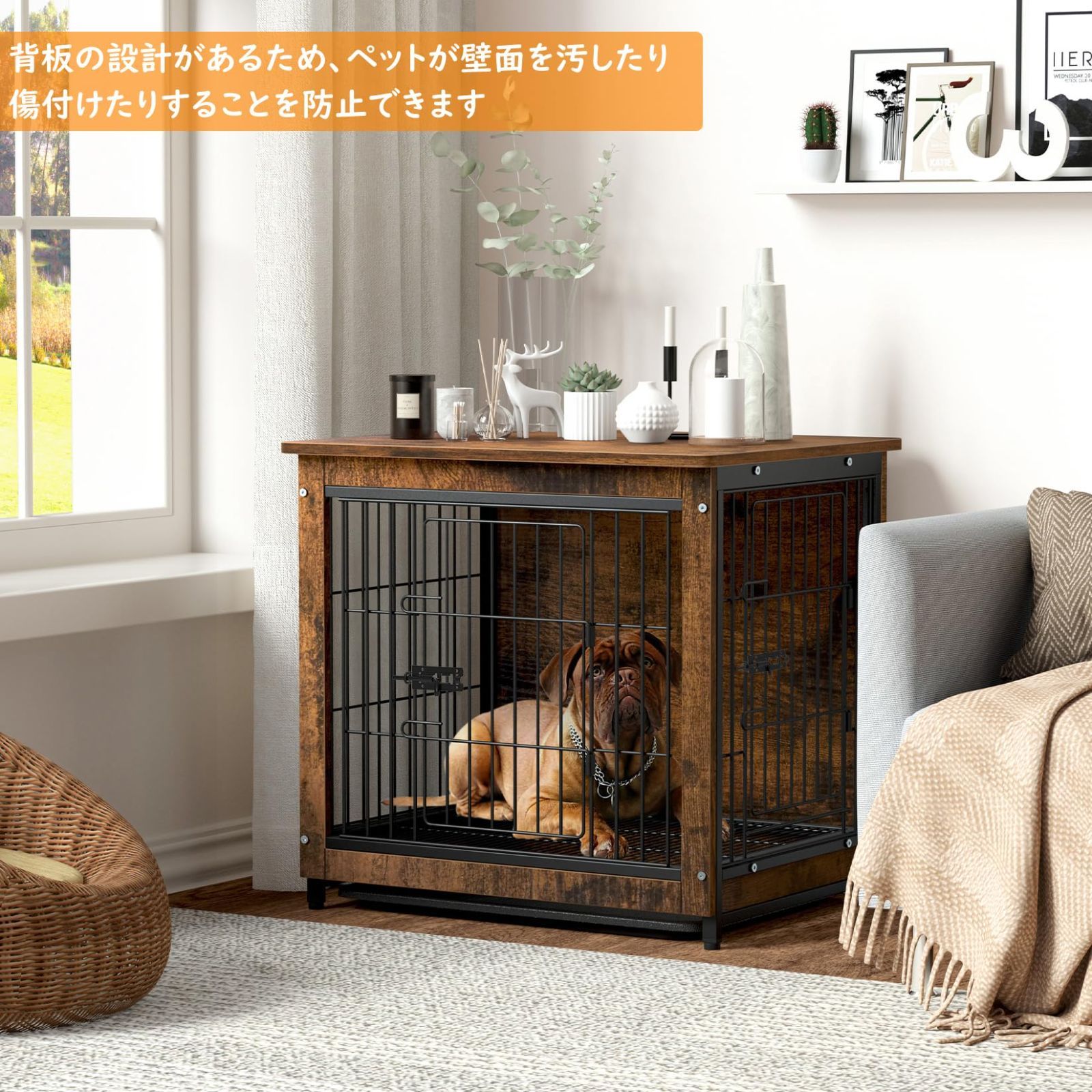 うさぎケージ すのこ|トレー付き