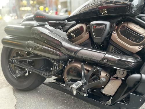 ドライカーボン マフラーヒートガード 2021年以降RH1250S ドライ