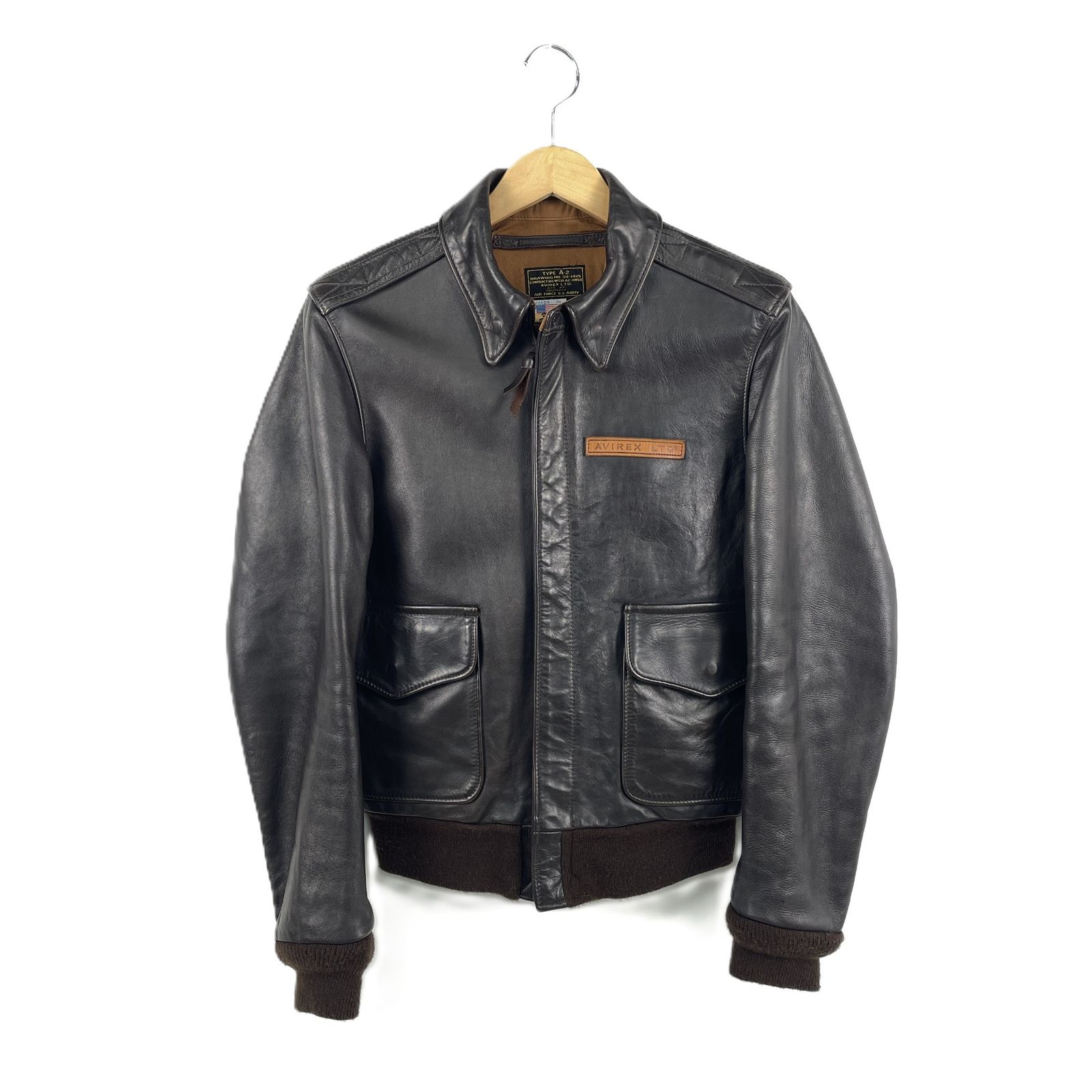 AVIREX アヴィレックス アビレックス 2191000 USA製 A-2 レザー