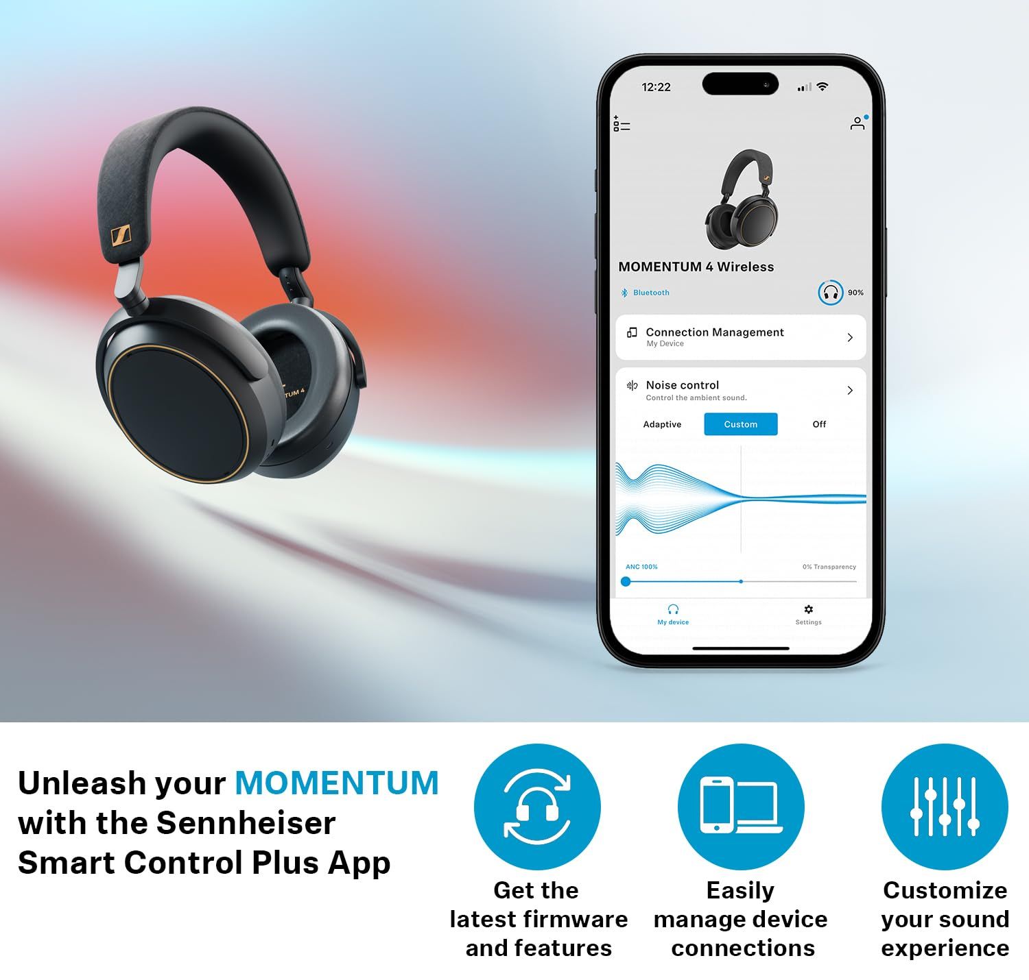ゼンハイザー(Sennheiser) ワイヤレスヘッドホン bluetooth