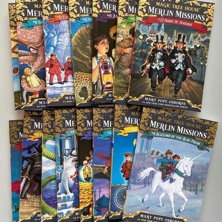 新品　Magic Tree House2 英語絵本27冊　音源おまけ付 即発送 The Magic Tree House 第二シリーズ 音源付き 27册 英語 洋書#602
