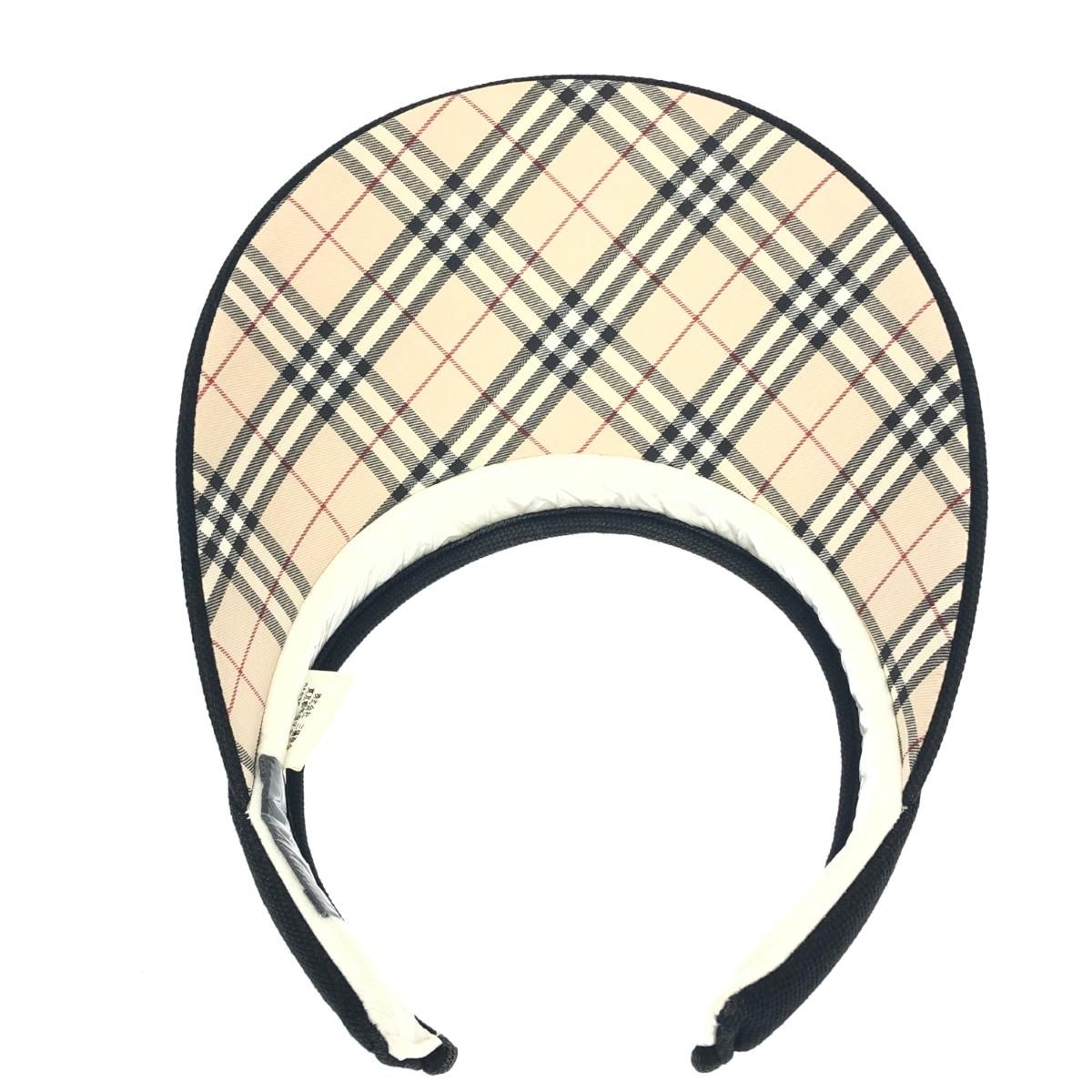 BURBERRY GOLF バーバリーゴルフ サンバイザー ブラック