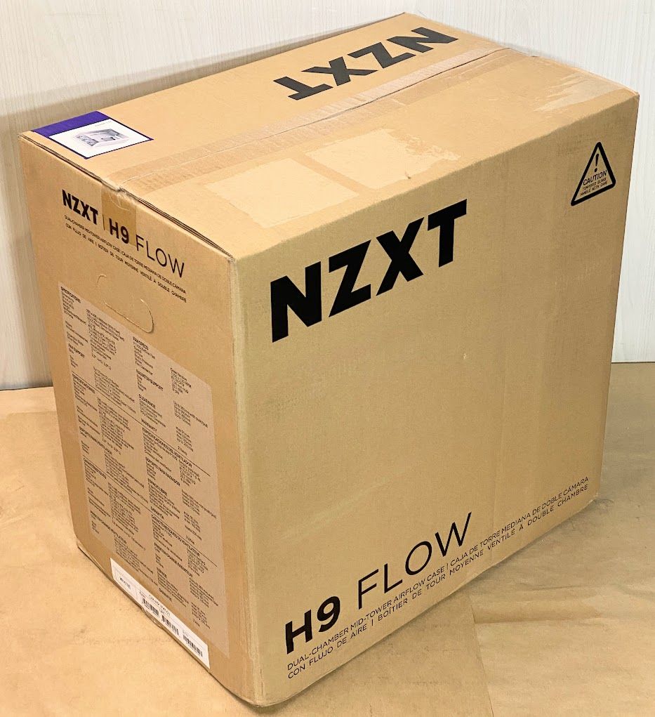 新品・未開封品】NZXT H9 Flow 2層構造ミドルタワーPCケース