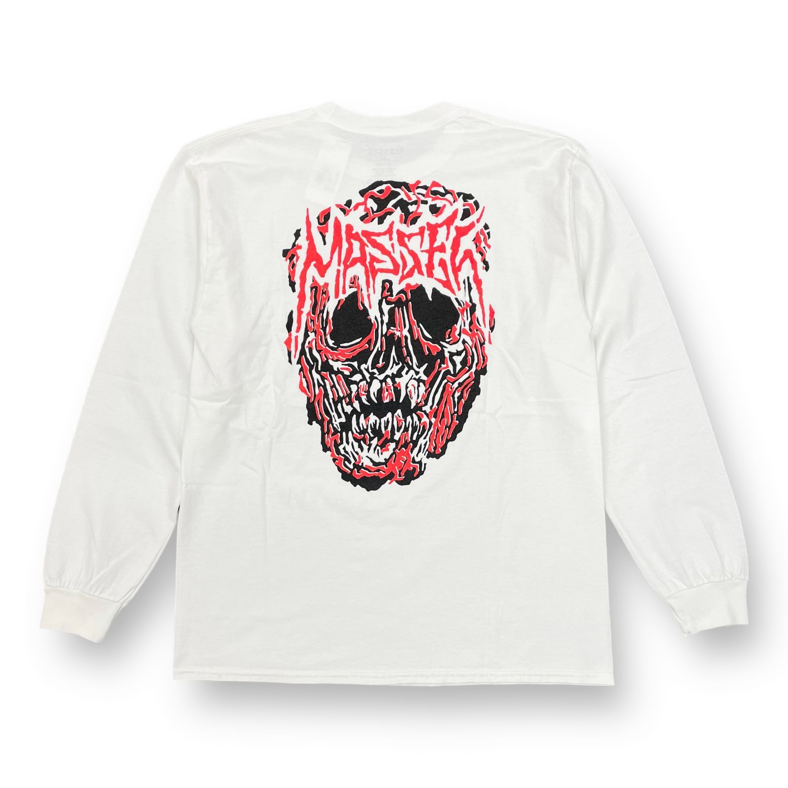 定価11000円 未使用 MASSES 22AW T-SHIRT L/S PtD ロングスリーブ T