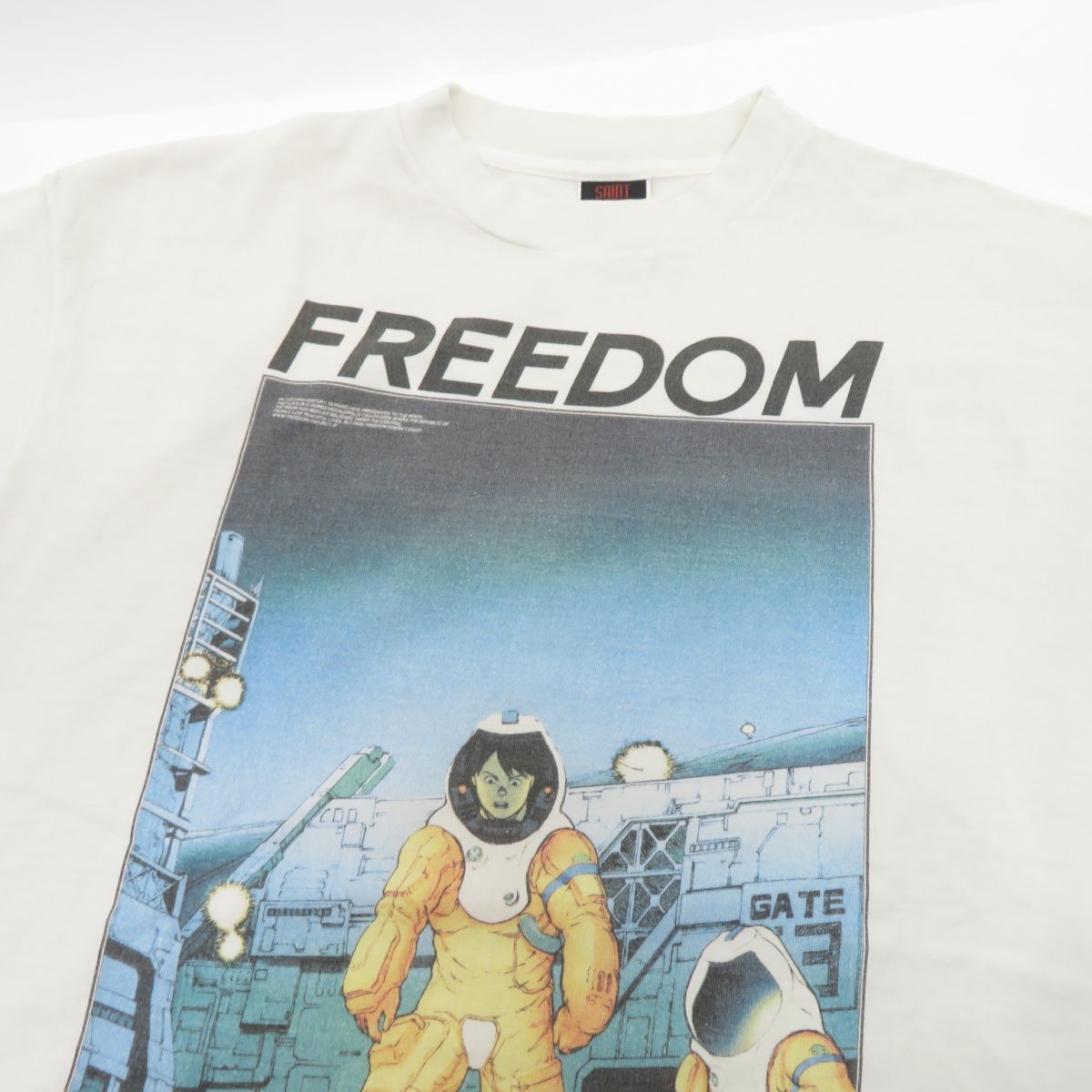 SAINT Mxxxxxx セントマイケル 2024SS FREEDOM コラボ FD_SS TEE 半袖 