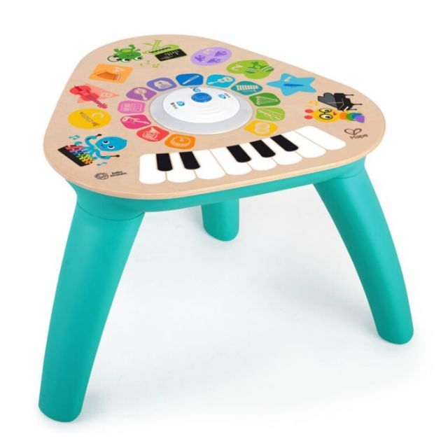 Kids2 Baby Einstein 12398 クレバーコンポーザー チューンテーブル キッズツー ベビーアインシュタイン ラーニングテーブル 木製 木のおもちゃ 音楽 指先遊び ベビートイ 知育 室内 ベビー 12ヶ月 ギフト 出産祝い プレゼント お祝
