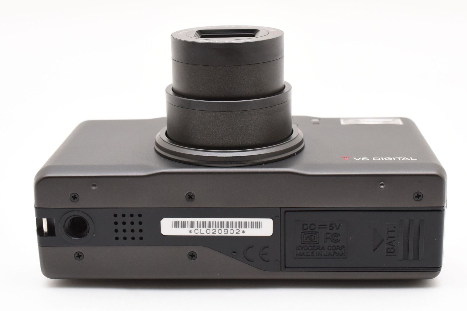 ①CONTAX TVS DIGITAL チタンブラック コンタックス デジカメ 中古】CONTAX コンタックス Tvs DIGITAL チタンブラック