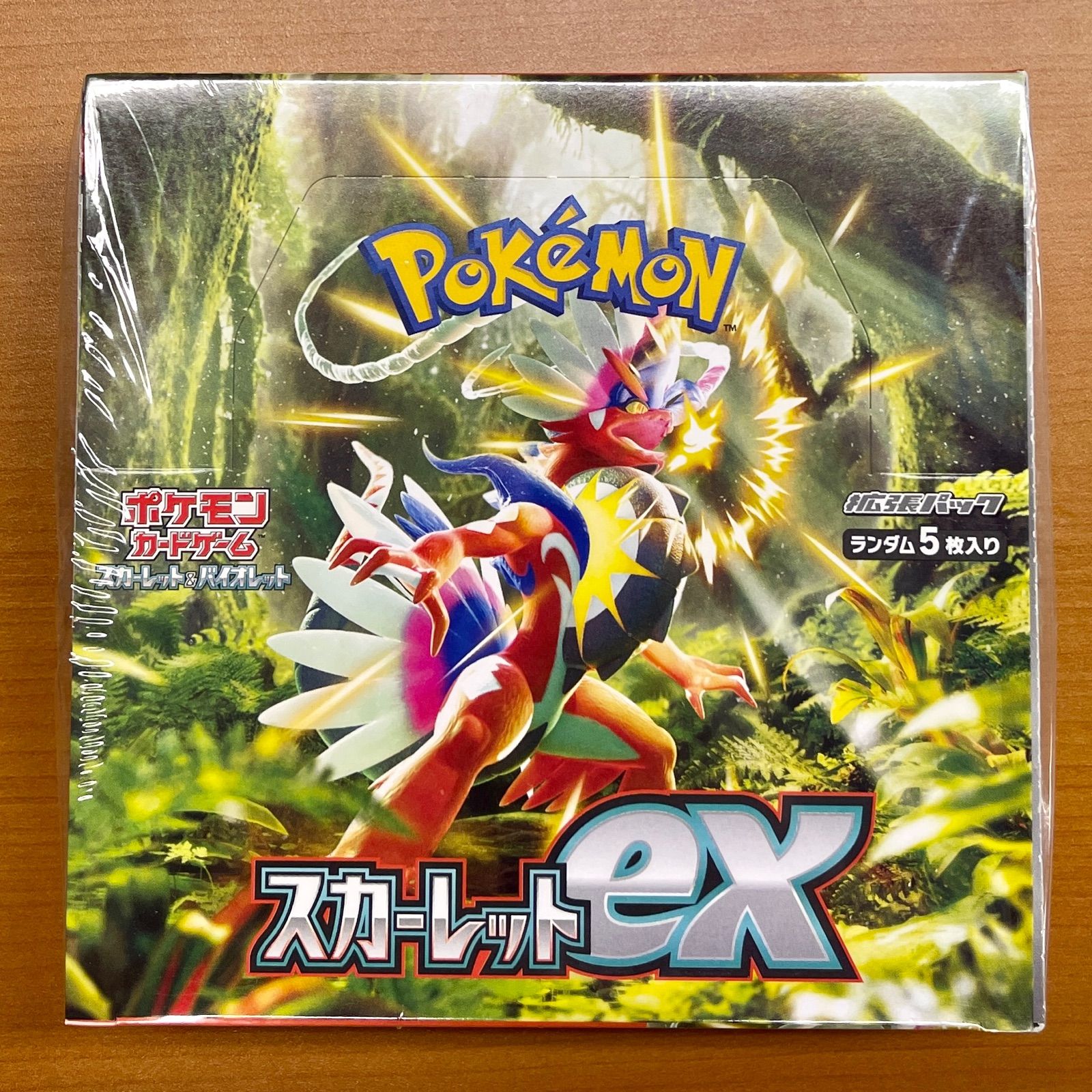 拡張パックスカーレットex 未開封box シュリンク付き☆ポケモンカード 