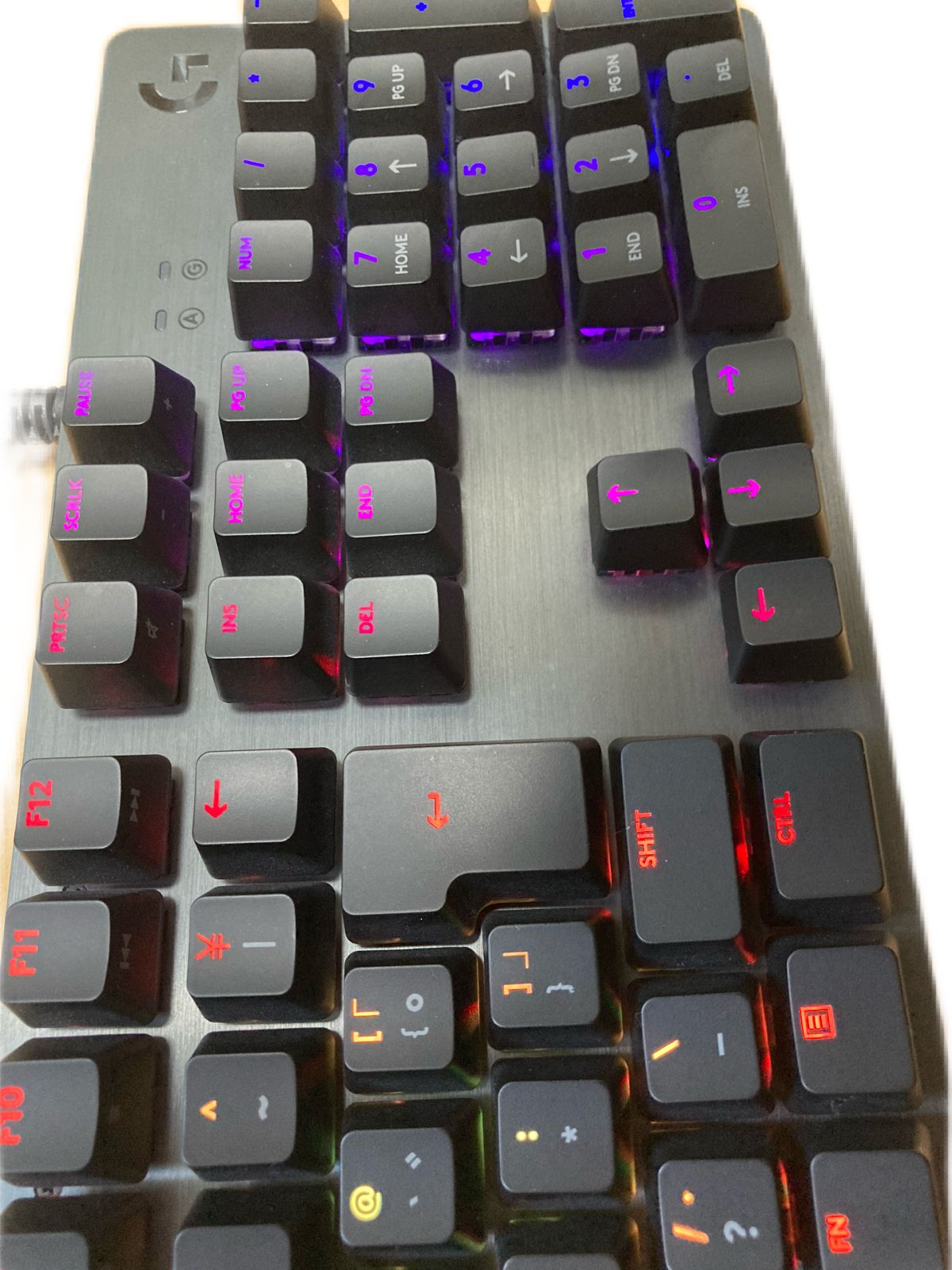 Logicool ロジクール/RGBメカニカルゲーミングキーボード/G512-CK/2414MR212749/Sランク/78【中古】 Logicool ロジクール/RGBメカニカルゲーミングキーボード/G512