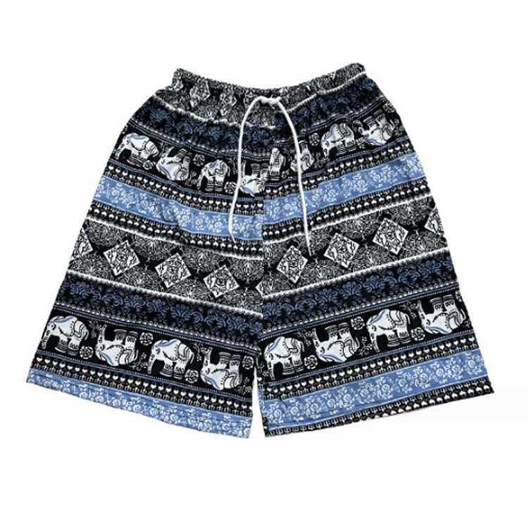 ハーフパンツ メンズ レディース ストレッチショートパンツ 花柄
