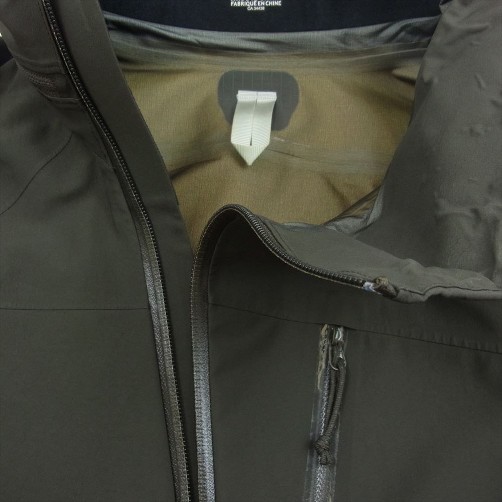 ARC'TERYX アークテリクス 34438 SIDEWINDER AR JACKET サイドワインダー ナイロン ジャケット カーキ系 S【中古】 ARC'TERYX アークテリクス 34438 SIDEWINDER AR JACKET