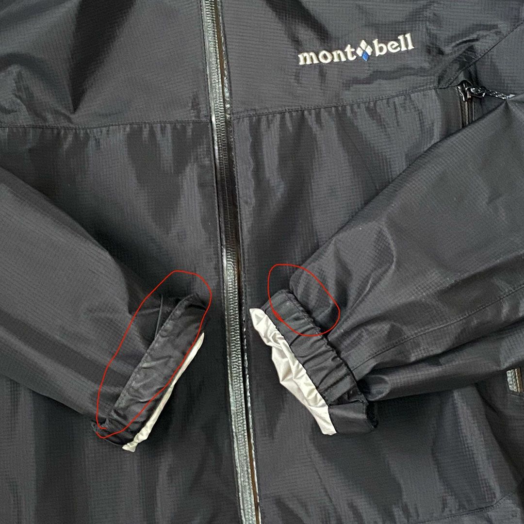モンベル Mont-bell レインダンサー ジャケット L 黒 1128618
