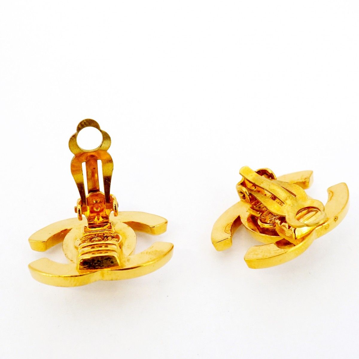 【限定値下げ】CHANEL シャネル ターンロックイヤリング ゴールド CHANEL 美品 シャネル イヤリング ターンロック ココマーク