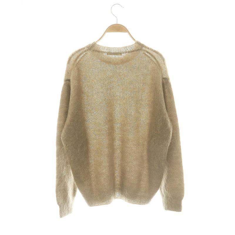 オーラリー AURALEE 24AW BRUSHED SUPER KID MOHAIR KNIT ニット