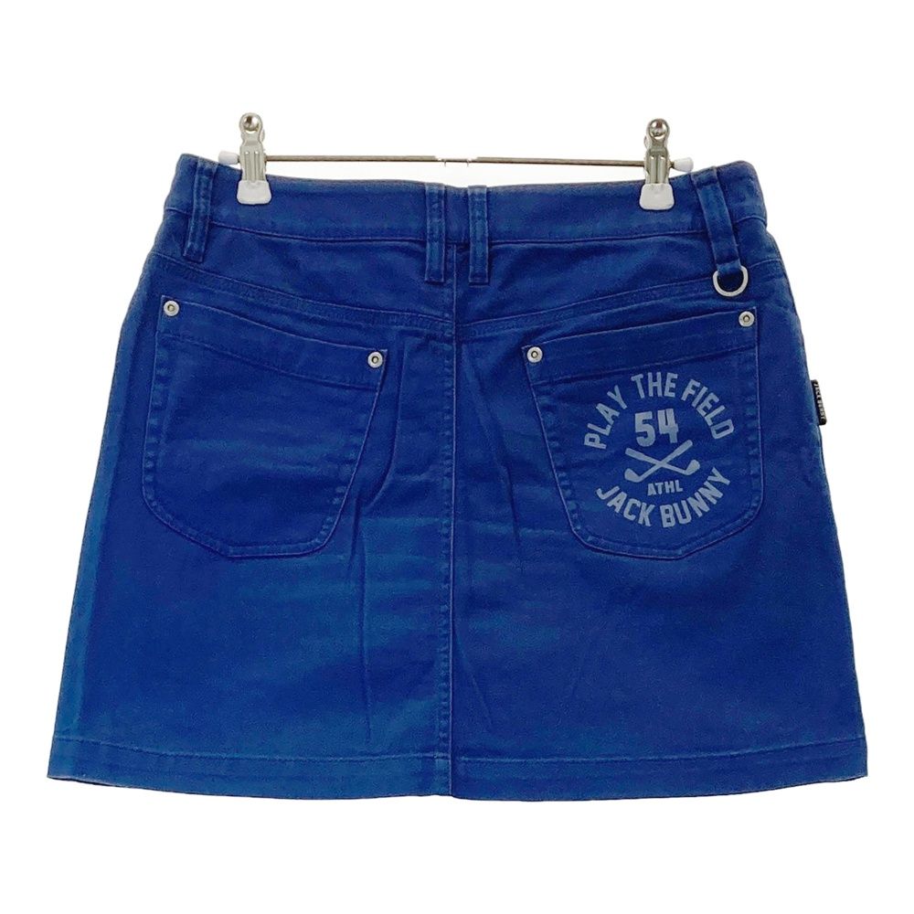 サイズ：2 JACK BUNNY ジャックバニー インナー付 スカート ネイビー系