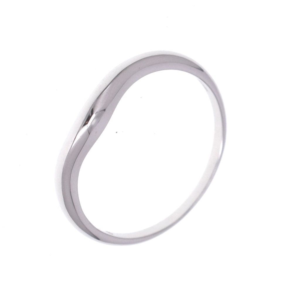 ブルガリ BVLGARI コロナ カーブ リング サイズ57|JP17 Pt950 メンズ 保証書付き S 139342