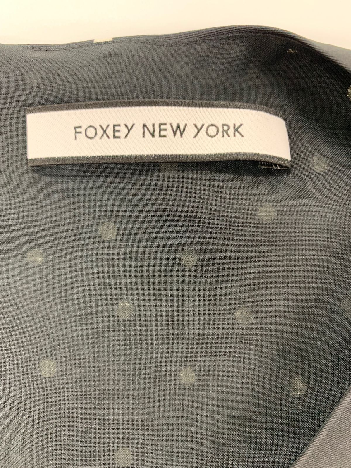 フォクシーニューヨーク LUCIA ルシア 45079 ワンピース 38 ブラック