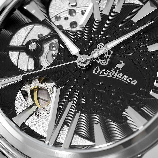 オロビアンコ Orobianco 腕時計 メンズ オラクラシカ ORAKLASSICA 自動巻き ブラック OR005-00 正規品 送料無料 オロビアンコ Orobianco 腕時計 メンズ オラクラシカ ORAKLASSICA
