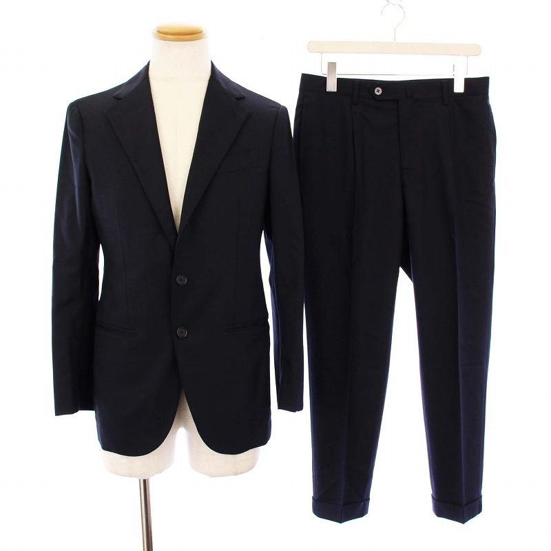 ユナイテッドアローズ UNITED ARROWS シングルスーツ テーラードジャケット パンツ スラックス 44 ネイビー 1123-259-5431 |KH