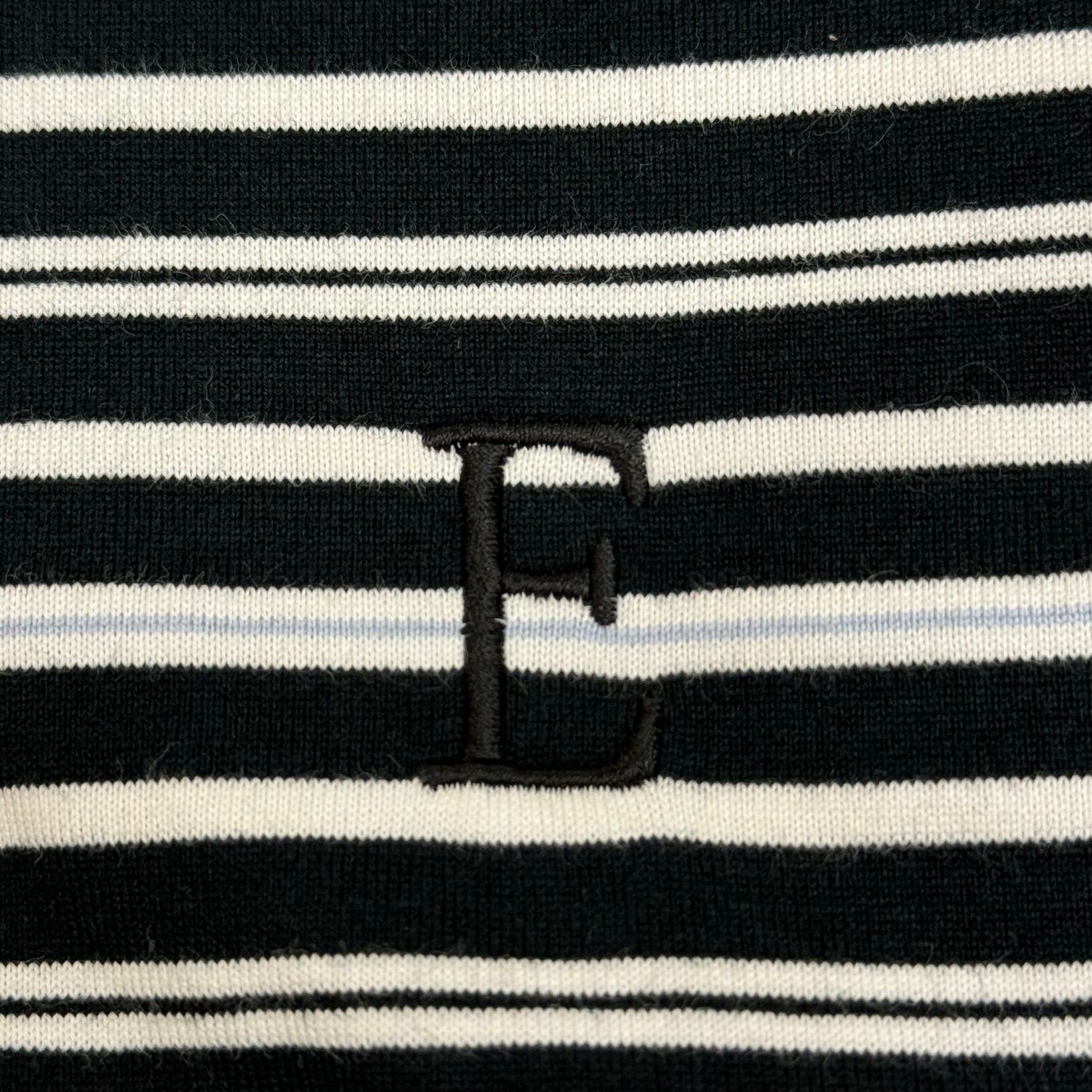 定価27500円 Ernie Palo 24AW Half zip Boder L/S Tee ハーフジップ