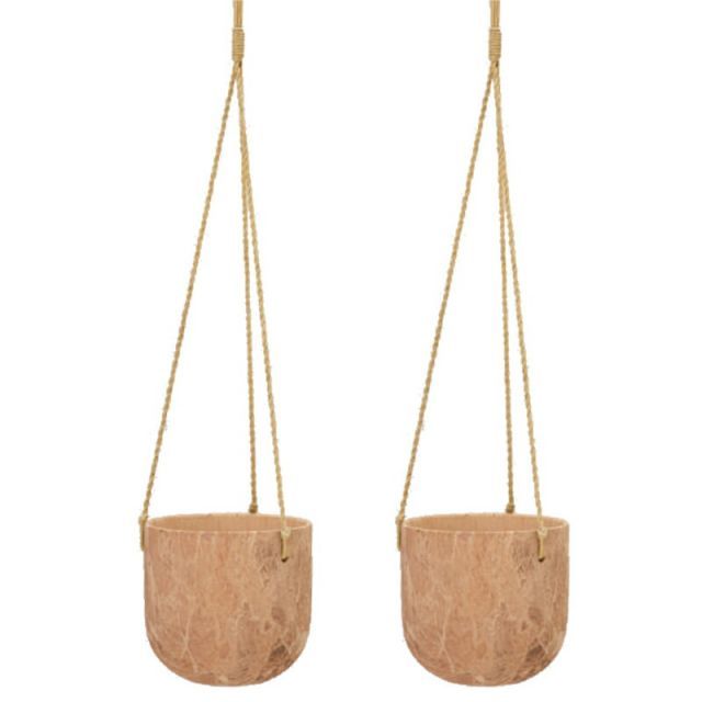 花 観葉植物用ポット ユディタ ハンギング 15 C HANGING 2個入り 40183 底穴なし 吊るしタイプ 代引き不可 ハンキングポット FARM p226