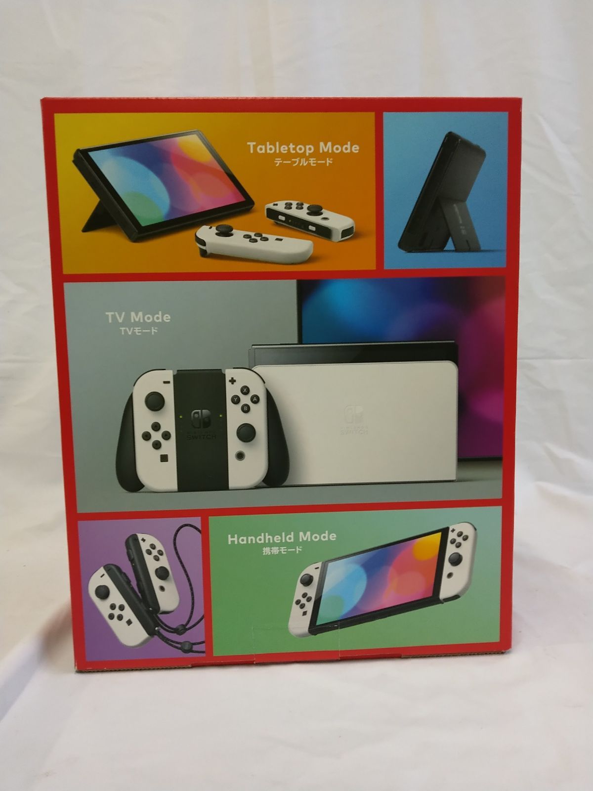 未使用品】Nintendo Switch(有機ELモデル) Joy-Con(L)/(R) ホワイト 