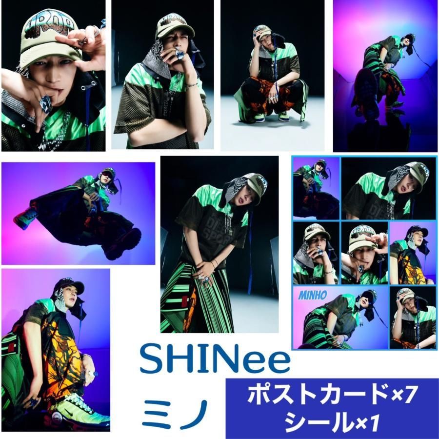 ミノ ミンホ SHINee シャイニー ポストカードセット シール付き 韓流 グッズ ar070-2 - メルカリ