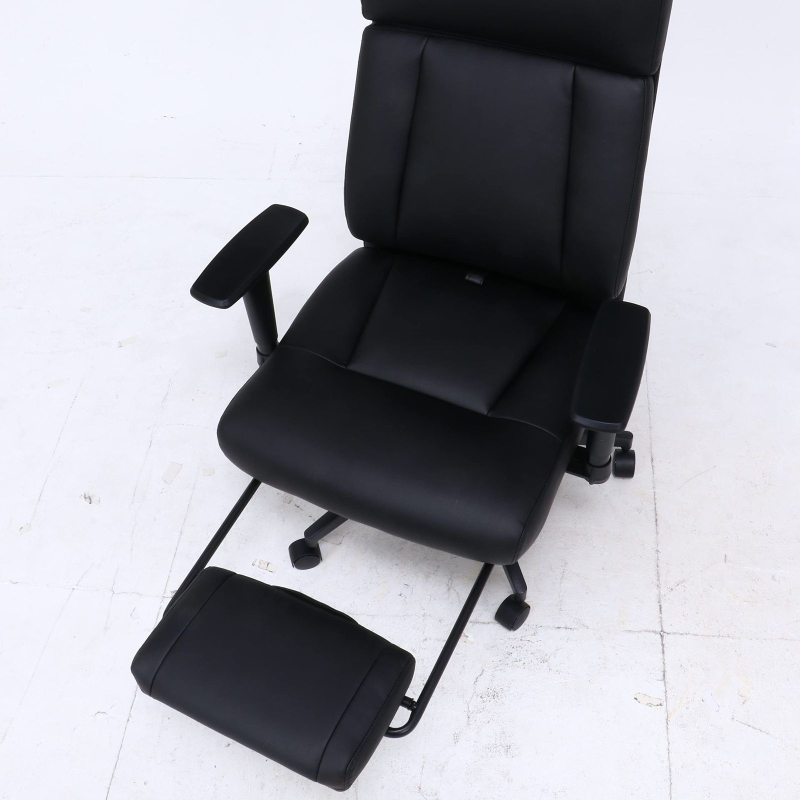 在庫 フットレスト リクライニング機能 ギミック ブラック 幅70×奥行72 110×高さ105 111㎝ オフィスチェア 19238 デスクチェア 不二貿易 WWW_OLIVIERBERNSTEIN_COM