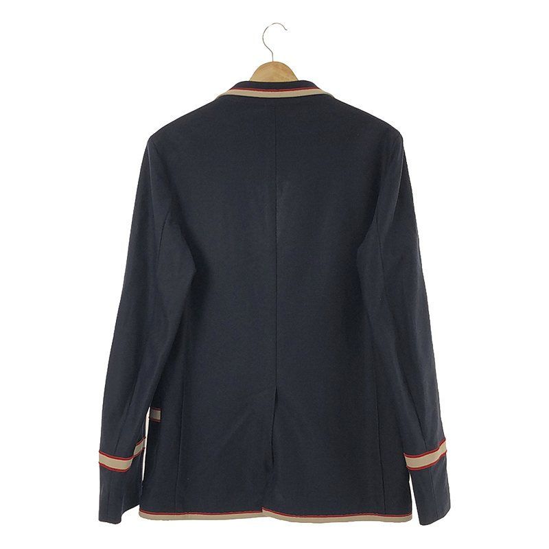 GUCCI / グッチ | シャーク刺しゅう ワッペン パイピング ブレザー 