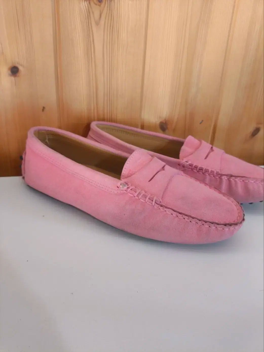 230mm 36 TOD'S(トッズ) ドライビングシューズ ピンク - メルカリ