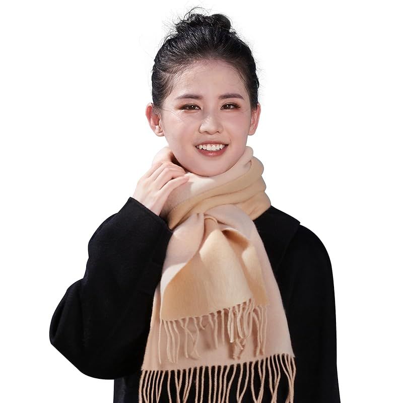 お正月SALE！！ LOEWE クリーム色フリンジ付きマフラー 楽天市場