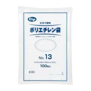 まとめ ポリエチレン袋 シモジマ ＥＬＰポリエチレン規格袋 006999513 4547432421134 1袋 ×30セット